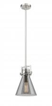 Innovations Lighting 411-1SS-SN-G411-8SM - Newton Cone - 1 Light - 8 inch - Satin Nickel - Multi Pendant