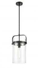 Innovations Lighting 413-1SM-BK-G413-1S-8CL - Pilaster - 1 Light - 8 inch - Matte Black - Pendant