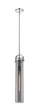 Innovations Lighting 413-1SS-PN-G413-1S-4SM - Pilaster - 1 Light - 5 inch - Polished Nickel - Pendant