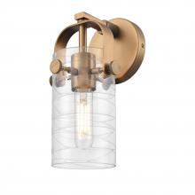 Innovations Lighting 423-1W-BB-G423-7DE - Pilaster II Cylinder - 1 Light - 5 inch - Brushed Brass - Sconce