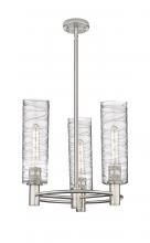 Innovations Lighting 434-3CR-SN-G434-12DE - Crown Point - 3 Light - 18 inch - Satin Nickel - Pendant