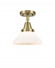 Innovations Lighting 447-1C-AB-G4471 - Caden - 1 Light - 8 inch - Antique Brass - Flush Mount