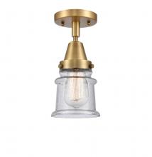 Innovations Lighting 447-1C-BB-G184S - Canton - 1 Light - 6 inch - Brushed Brass - Flush Mount
