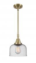 Innovations Lighting 447-1S-AB-G74 - Bell - 1 Light - 8 inch - Antique Brass - Mini Pendant