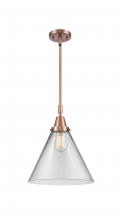 Innovations Lighting 447-1S-AC-G42-L - Cone - 1 Light - 12 inch - Antique Copper - Mini Pendant