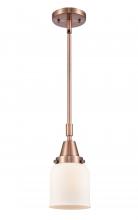 Innovations Lighting 447-1S-AC-G51 - Bell - 1 Light - 5 inch - Antique Copper - Mini Pendant