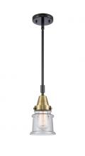 Innovations Lighting 447-1S-BAB-G184S - Canton - 1 Light - 7 inch - Black Antique Brass - Mini Pendant