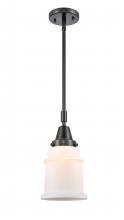 Innovations Lighting 447-1S-BK-G181 - Canton - 1 Light - 7 inch - Matte Black - Mini Pendant