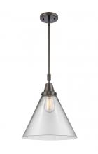 Innovations Lighting 447-1S-OB-G42-L - Cone - 1 Light - 12 inch - Oil Rubbed Bronze - Mini Pendant