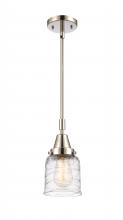 Innovations Lighting 447-1S-PN-G513 - Bell - 1 Light - 5 inch - Polished Nickel - Mini Pendant