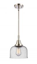 Innovations Lighting 447-1S-PN-G74 - Bell - 1 Light - 8 inch - Polished Nickel - Mini Pendant