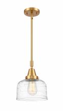 Innovations Lighting 447-1S-SG-G713 - Bell - 1 Light - 8 inch - Satin Gold - Mini Pendant