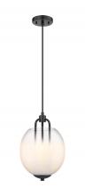 Innovations Lighting 453-3P-BK-G453-10WCL - Fall Brook - 3 Light - 10 inch - Matte Black - Multi Pendant