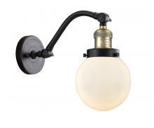 Innovations Lighting 515-1W-BAB-G201-6 - Beacon - 1 Light - 6 inch - Black Antique Brass - Sconce