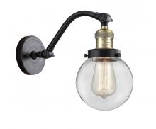 Innovations Lighting 515-1W-BAB-G202-6 - Beacon - 1 Light - 6 inch - Black Antique Brass - Sconce