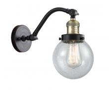 Innovations Lighting 515-1W-BAB-G204-6 - Beacon - 1 Light - 6 inch - Black Antique Brass - Sconce