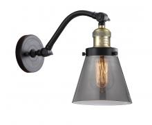 Innovations Lighting 515-1W-BAB-G63 - Cone - 1 Light - 7 inch - Black Antique Brass - Sconce