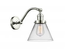 Innovations Lighting 515-1W-PN-G42 - Cone - 1 Light - 8 inch - Polished Nickel - Sconce