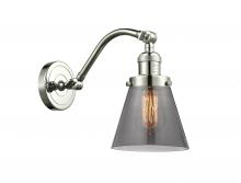 Innovations Lighting 515-1W-PN-G63 - Cone - 1 Light - 7 inch - Polished Nickel - Sconce