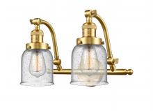 Innovations Lighting 515-2W-SG-G54 - Bell - 2 Light - 18 inch - Satin Gold - Bath Vanity Light