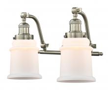 Innovations Lighting 515-2W-SN-G181 - Canton - 2 Light - 18 inch - Brushed Satin Nickel - Bath Vanity Light