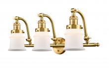 Innovations Lighting 515-3W-SG-G181S - Canton - 3 Light - 28 inch - Satin Gold - Bath Vanity Light
