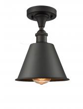 Innovations Lighting 516-1C-OB-M8 - Smithfield - 1 Light - 7 inch - Oil Rubbed Bronze - Semi-Flush Mount