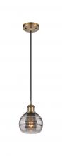 Innovations Lighting 516-1P-BB-G556-6SM - Rochester - 1 Light - 6 inch - Brushed Brass - Cord hung - Mini Pendant