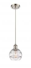 Innovations Lighting 516-1P-SN-G556-6CL - Rochester - 1 Light - 6 inch - Brushed Satin Nickel - Cord hung - Mini Pendant