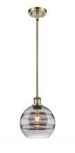 Innovations Lighting 516-1S-AB-G556-8SM - Rochester - 1 Light - 8 inch - Antique Brass - Mini Pendant