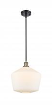 Innovations Lighting 516-1S-BAB-G651-12 - Cindyrella - 1 Light - 12 inch - Black Antique Brass - Mini Pendant