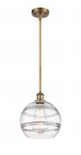Innovations Lighting 516-1S-BB-G556-10CL - Rochester - 1 Light - 10 inch - Brushed Brass - Mini Pendant