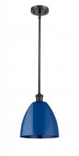 Innovations Lighting 516-1S-OB-MBD-9-BL - Plymouth - 1 Light - 9 inch - Oil Rubbed Bronze - Pendant