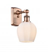 Innovations Lighting 516-1W-AC-G461-6 - Norfolk - 1 Light - 6 inch - Antique Copper - Sconce