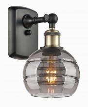 Innovations Lighting 516-1W-BAB-G556-6SM - Rochester - 1 Light - 6 inch - Black Antique Brass - Sconce