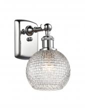 Innovations Lighting 516-1W-PC-G122C-6CL - Athens - 1 Light - 6 inch - Polished Chrome - Sconce