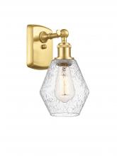 Innovations Lighting 516-1W-SG-G654-6 - Cindyrella - 1 Light - 6 inch - Satin Gold - Sconce