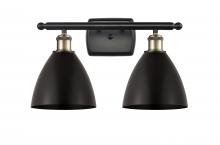 Innovations Lighting 516-2W-BAB-MBD-75-BK - Bristol - 2 Light - 18 inch - Black Antique Brass - Bath Vanity Light