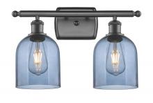 Innovations Lighting 516-2W-OB-G558-6BL - Bella - 2 Light - 16 inch - Oil Rubbed Bronze - Bath Vanity Light