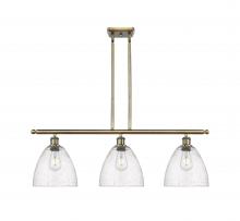 Innovations Lighting 516-3I-AB-GBD-94 - Bristol - 3 Light - 36 inch - Antique Brass - Cord hung - Island Light