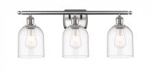 Innovations Lighting 516-3W-SN-G558-6CL - Bella - 3 Light - 26 inch - Brushed Satin Nickel - Bath Vanity Light