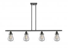 Innovations Lighting 516-4I-OB-513 - Barrington 4 Light Island Light