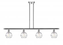 Innovations Lighting 516-4I-PC-G1213-6 - Athens Deco Swirl - 4 Light - 48 inch - Polished Chrome - Cord hung - Island Light