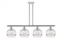 Innovations Lighting 516-4I-PC-G556-10CL - Rochester - 4 Light - 48 inch - Polished Chrome - Cord hung - Island Light