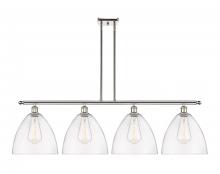 Innovations Lighting 516-4I-PN-GBD-122 - Bristol - 4 Light - 50 inch - Polished Nickel - Cord hung - Island Light