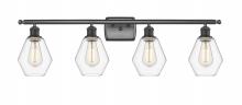 Innovations Lighting 516-4W-BK-G652-6 - Cindyrella - 4 Light - 36 inch - Matte Black - Bath Vanity Light