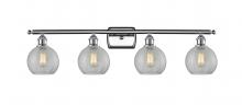 Innovations Lighting 516-4W-PC-G125-8 - Athens - 4 Light - 38 inch - Polished Chrome - Bath Vanity Light