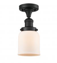 Innovations Lighting 517-1CH-BK-G51 - Bell - 1 Light - 5 inch - Matte Black - Semi-Flush Mount