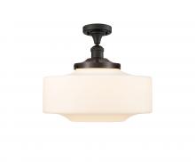 Innovations Lighting 517-1CH-OB-G691-16-LED - Bridgeton - 1 Light - 12 inch - Oil Rubbed Bronze - Semi-Flush Mount