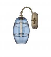 Innovations Lighting 518-1W-AB-G557-8BL - Vaz - 1 Light - 8 inch - Antique Brass - Sconce